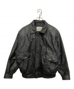 中古・古着通販】MUSHER (マーシャー) ライダースジャケット ブラック