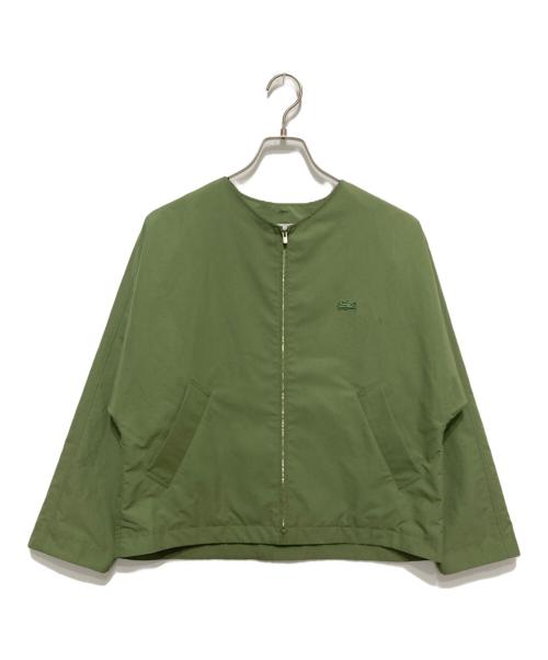 LACOSTE（ラコステ）LACOSTE (ラコステ) タイプライターコンバーチブルブルゾン グリーン サイズ:34の古着・服飾アイテム