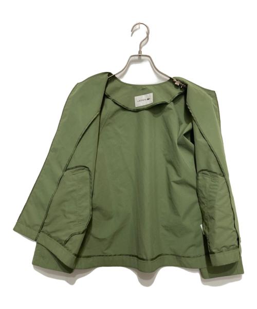 LACOSTE（ラコステ）LACOSTE (ラコステ) タイプライターコンバーチブルブルゾン グリーン サイズ:34の古着・服飾アイテム
