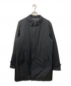 HERNOヘルノ）の古着「LAMINAR GORE-TEX(R) ロングステンカラーダウンコート」｜ブラック