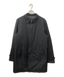 HERNO（ヘルノ）の古着「LAMINAR GORE-TEX(R) ロングステンカラーダウンコート」｜ブラック
