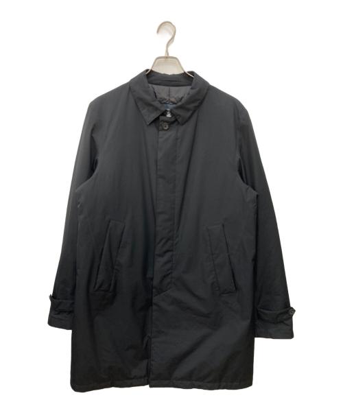 HERNO（ヘルノ）HERNO (ヘルノ) LAMINAR GORE-TEX(R) ロングステンカラーダウンコート ブラック サイズ:52の古着・服飾アイテム