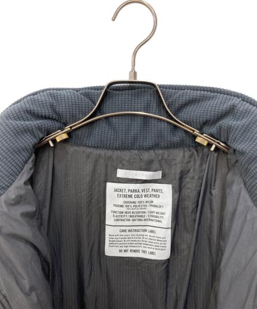 Firsthand（ファーストハンド）Firsthand (ファーストハンド) PRIMALOFT PUFF JACKET　プリマロフト パフ ジャケット グレー サイズ:Ⅼの古着・服飾アイテム