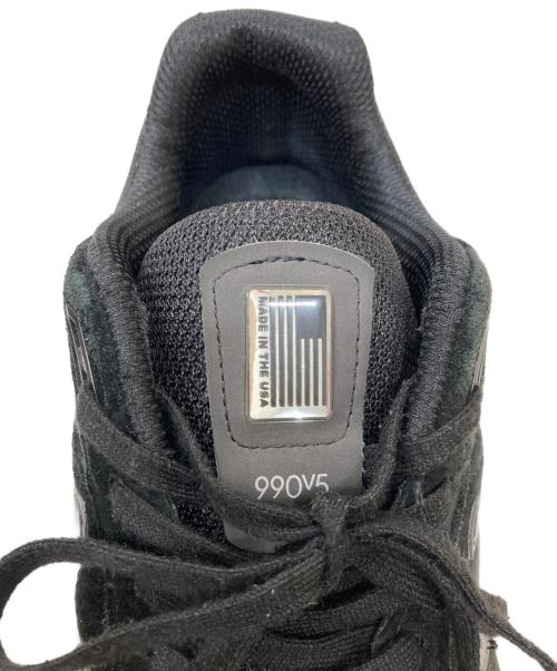 NEW BALANCE（ニューバランス）NEW BALANCE (ニューバランス) 990V5 ブラック サイズ:28の古着・服飾アイテム