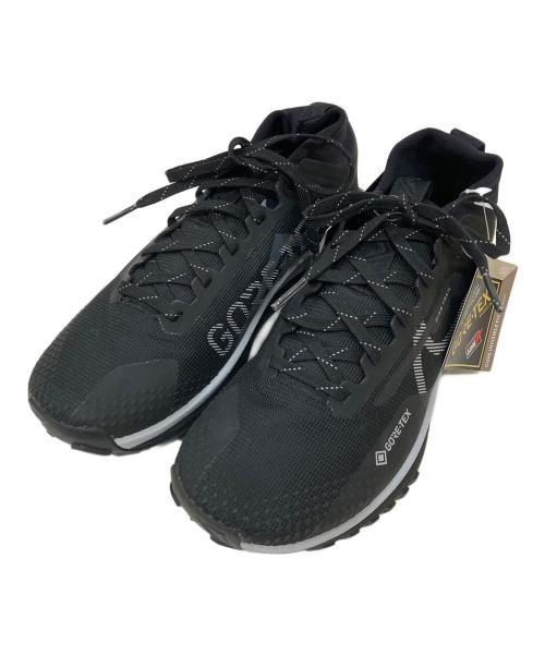 NIKE（ナイキ）NIKE (ナイキ) REACT PEGASUS TRAIL 4 GTX ブラック サイズ:22.5 未使用品の古着・服飾アイテム