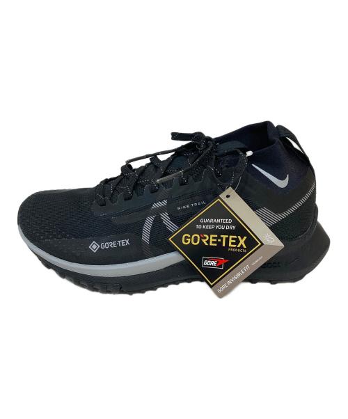 NIKE（ナイキ）NIKE (ナイキ) REACT PEGASUS TRAIL 4 GTX ブラック サイズ:22.5 未使用品の古着・服飾アイテム