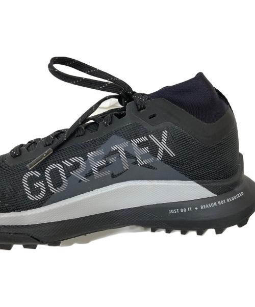 NIKE（ナイキ）NIKE (ナイキ) REACT PEGASUS TRAIL 4 GTX ブラック サイズ:22.5 未使用品の古着・服飾アイテム