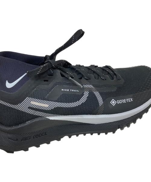 NIKE（ナイキ）NIKE (ナイキ) REACT PEGASUS TRAIL 4 GTX ブラック サイズ:22.5 未使用品の古着・服飾アイテム