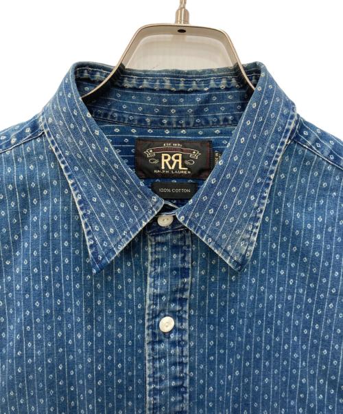 RRL（ダブルアールエル）RRL (ダブルアールエル) ALASKA SPORT SHIRTS ブラック サイズ:Lの古着・服飾アイテム