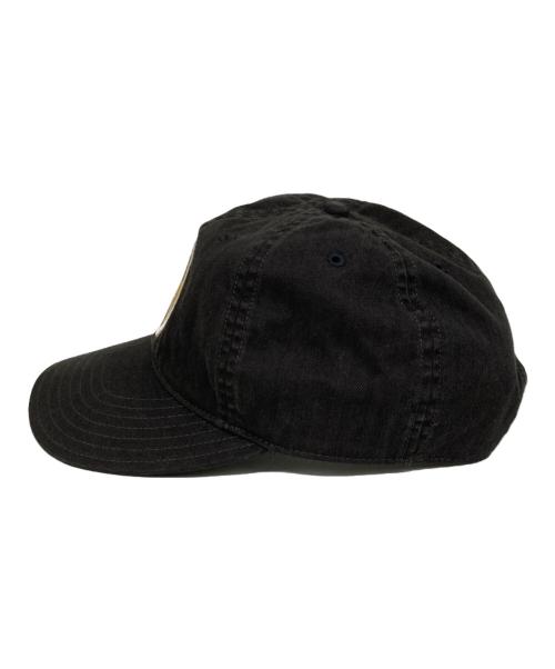 RRL（ダブルアールエル）RRL (ダブルアールエル) ウイングロゴボールキャップ ブラック サイズ:ONESIZEの古着・服飾アイテム