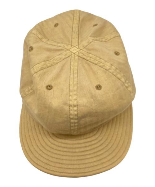 RRL（ダブルアールエル）RRL (ダブルアールエル) ヘリンボーンキャップ ベージュ サイズ:Lの古着・服飾アイテム