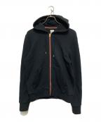 PAUL SMITHポールスミス）の古着「ARTIST STRIPE スウェットパーカー」｜ブラック