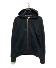 PAUL SMITH（ポールスミス）の古着「ARTIST STRIPE スウェットパーカー」｜ブラック