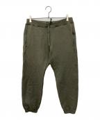 Denhamデンハム）の古着「PRM LOOP SWEAT PANTS」｜グリーン