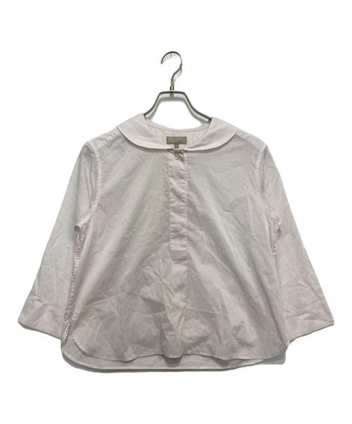 MARGARET HOWELL（マーガレットハウエル）MARGARET HOWELL (マーガレットハウエル) SHEER COTTON  シャツ ピンク サイズ:1の古着・服飾アイテム