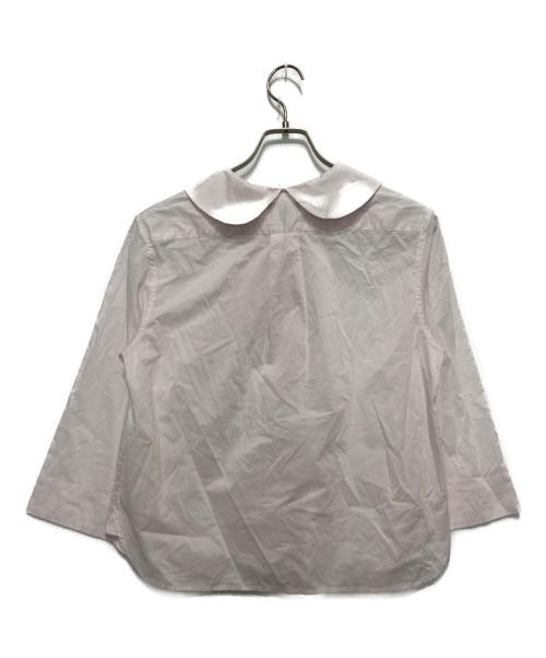 MARGARET HOWELL（マーガレットハウエル）MARGARET HOWELL (マーガレットハウエル) SHEER COTTON  シャツ ピンク サイズ:1の古着・服飾アイテム