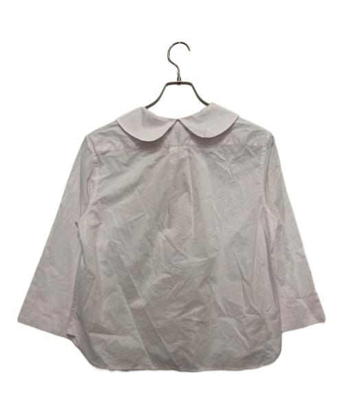 MARGARET HOWELL（マーガレットハウエル）MARGARET HOWELL (マーガレットハウエル) SHEER COTTON  シャツ ピンク サイズ:1の古着・服飾アイテム