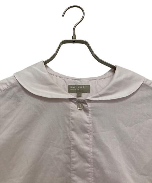 MARGARET HOWELL（マーガレットハウエル）MARGARET HOWELL (マーガレットハウエル) SHEER COTTON  シャツ ピンク サイズ:1の古着・服飾アイテム