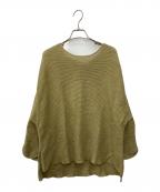 L'appartementアパルトモン）の古着「Linen Boat neck Knit」｜ベージュ