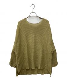 L'appartement（アパルトモン）の古着「Linen Boat neck Knit」｜ベージュ