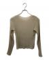 mizuiro-ind (ミズイロインド) pleats crew neck P/O ベージュ サイズ:表記無：4000円