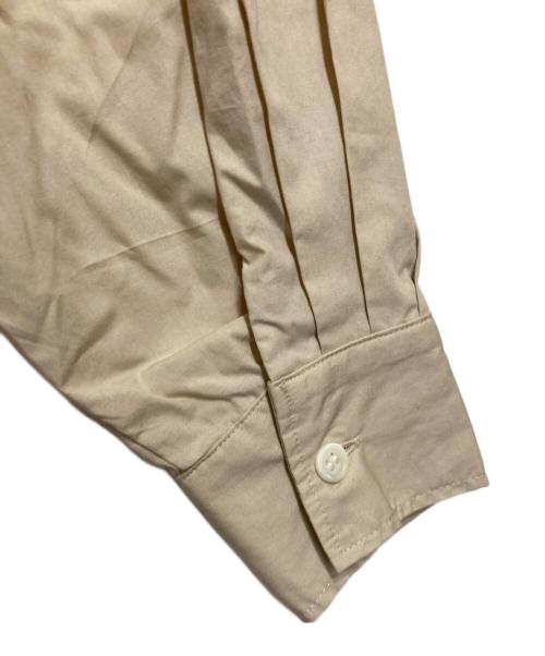 mizuiro-ind（ミズイロインド）mizuiro-ind (ミズイロインド) ビックシルエットシャツ ベージュ サイズ:不明の古着・服飾アイテム