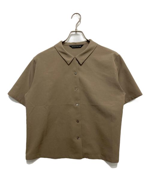 mizuiro-ind（ミズイロインド）mizuiro-ind (ミズイロインド) 半袖シャツ ブラウン サイズ:不明の古着・服飾アイテム