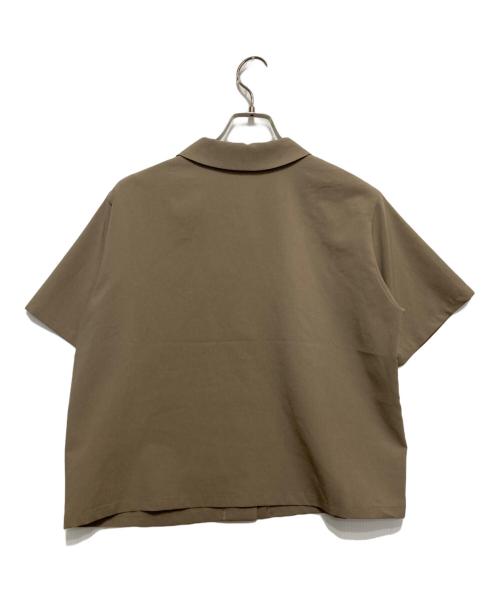 mizuiro-ind（ミズイロインド）mizuiro-ind (ミズイロインド) 半袖シャツ ブラウン サイズ:不明の古着・服飾アイテム