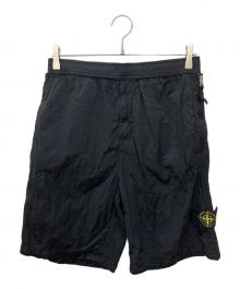 STONE ISLAND（ストーンアイランド）の古着「ナイロンメタルイージーショーツ」｜ブラック