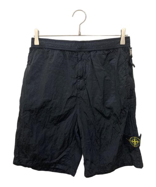 STONE ISLAND（ストーンアイランド）STONE ISLAND (ストーンアイランド) ナイロンメタルイージーショーツ ブラック サイズ:W31の古着・服飾アイテム