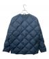 comfy (コンフィー) ノーカラーキルティングジャケット ネイビー サイズ:L：15000円
