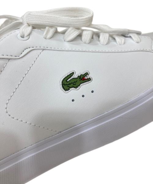 LACOSTE（ラコステ）LACOSTE (ラコステ) ローカットスニーカー ホワイト サイズ:43 未使用品の古着・服飾アイテム