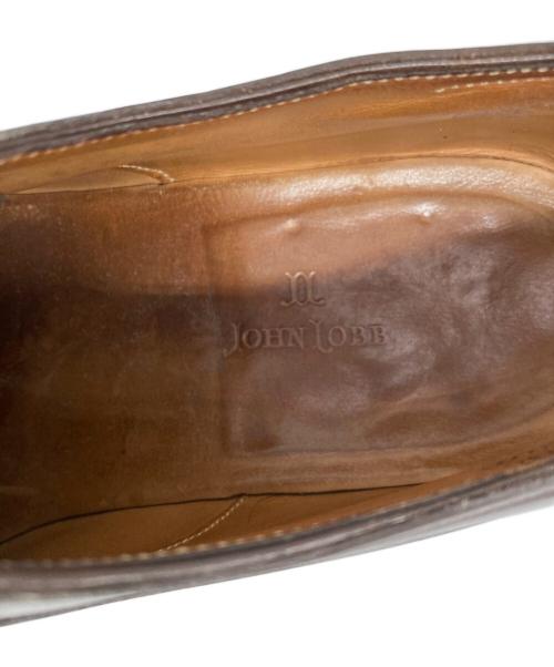 JOHN LOBB（ジョンロブ）JOHN LOBB (ジョンロブ) CROMER レザーシューズ ブラウン サイズ:9　1/2の古着・服飾アイテム
