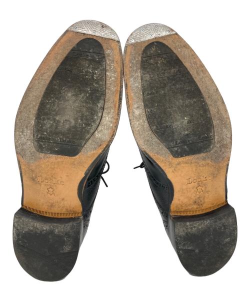 LOAKE（ローク）LOAKE (ローク) arlington ウィングチップシューズ ブラック サイズ:9　1/2の古着・服飾アイテム