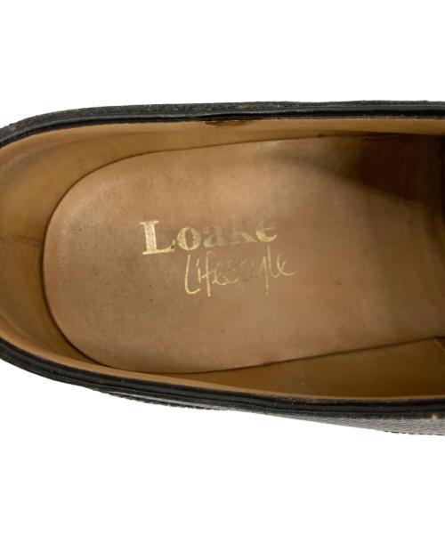LOAKE（ローク）LOAKE (ローク) arlington ウィングチップシューズ ブラック サイズ:9　1/2の古着・服飾アイテム