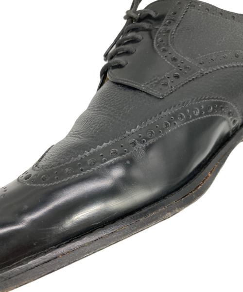 LOAKE（ローク）LOAKE (ローク) arlington ウィングチップシューズ ブラック サイズ:9　1/2の古着・服飾アイテム