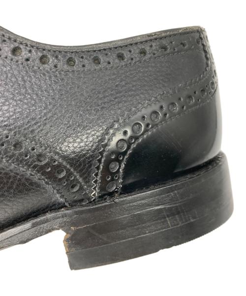 LOAKE（ローク）LOAKE (ローク) arlington ウィングチップシューズ ブラック サイズ:9　1/2の古着・服飾アイテム