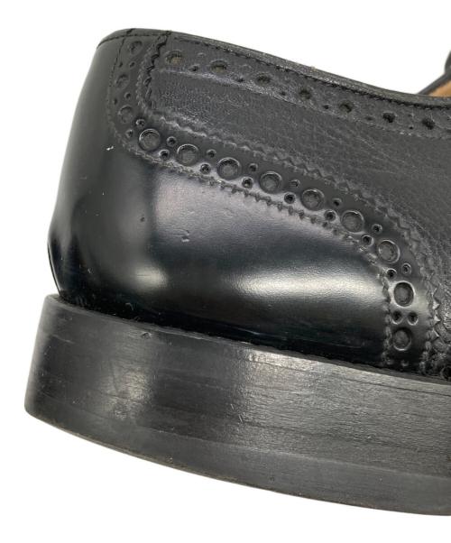 LOAKE（ローク）LOAKE (ローク) arlington ウィングチップシューズ ブラック サイズ:9　1/2の古着・服飾アイテム