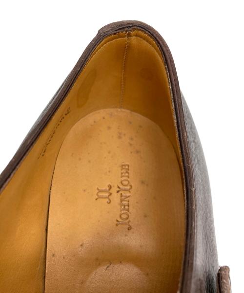 JOHN LOBB（ジョンロブ）JOHN LOBB (ジョンロブ) WILLIAM ダブルンモンクストラップシューズ ブラウン サイズ:10の古着・服飾アイテム