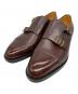 JOHN LOBB（ジョンロブ）の古着「WILLIAM ダブルンモンクストラップシューズ」｜ブラウン