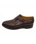 JOHN LOBB (ジョンロブ) WILLIAM ダブルンモンクストラップシューズ ブラウン サイズ:10：80000円
