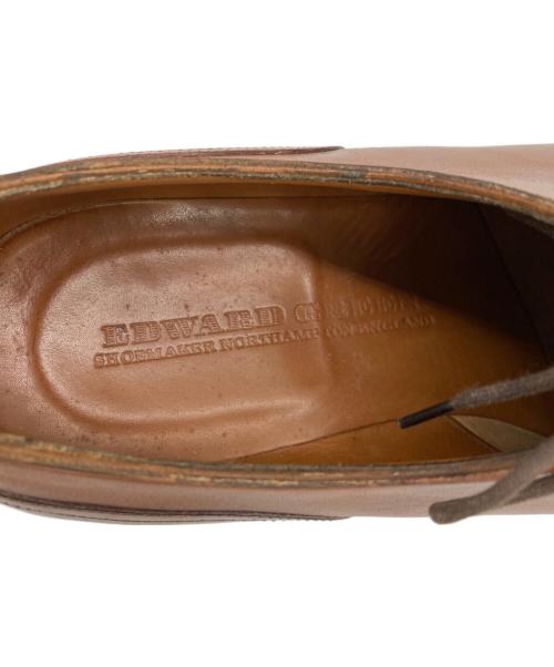 Edward Green（エドワードグリーン）Edward Green (エドワードグリーン) Dover Uチップシューズ ブラウン サイズ:9　1/2の古着・服飾アイテム