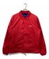 POLO RALPH LAUREN（ポロ・ラルフローレン）の古着「Water-Repellent Coach Jacket」｜レッド