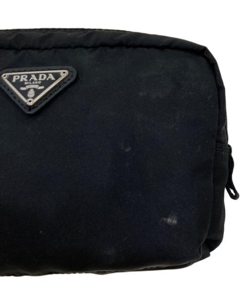 PRADA（プラダ）PRADA (プラダ) ナイロンポーチ ブラック サイズ:表記無の古着・服飾アイテム