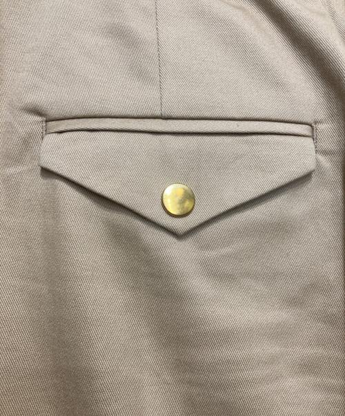 LOUNIE（ルーニー）LOUNIE (ルーニー) ターンバックワイドパンツ ベージュ サイズ:38の古着・服飾アイテム