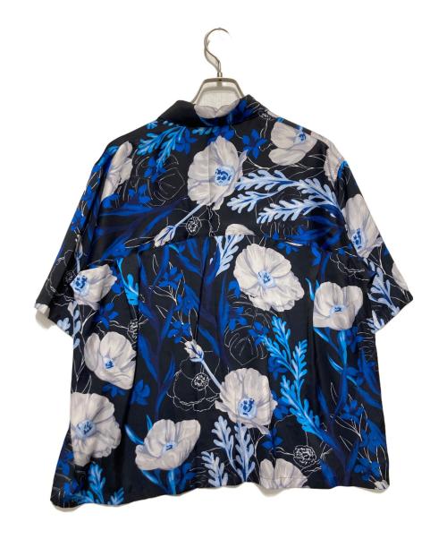 jieda（ジエダ）Jieda (ジエダ) FLOWER PATTERN S/S SHIRT ブラック サイズ:1の古着・服飾アイテム
