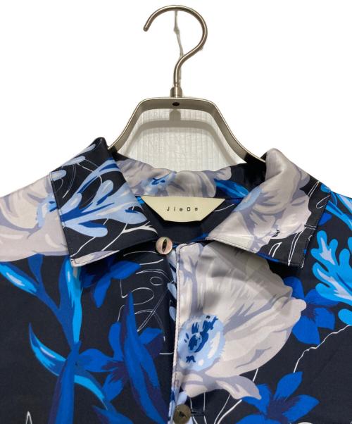 jieda（ジエダ）Jieda (ジエダ) FLOWER PATTERN S/S SHIRT ブラック サイズ:1の古着・服飾アイテム