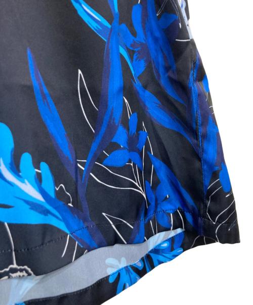 jieda（ジエダ）Jieda (ジエダ) FLOWER PATTERN S/S SHIRT ブラック サイズ:1の古着・服飾アイテム