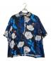 Jieda（ジエダ）の古着「FLOWER PATTERN S/S SHIRT」｜ブラック