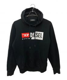 DIESEL（ディーゼル）の古着「S-GIRK-HOOD」｜ブラック